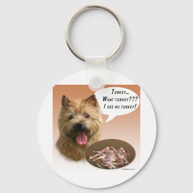 Porte-clés Norwich Terrier Turquie (Recto)