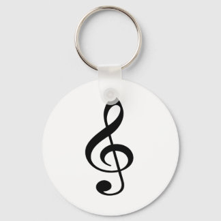 Porte-clés Note de musique Treble Clef