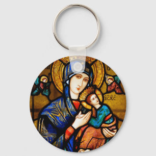 Porte-clés notre dame d'aide perpétuelle