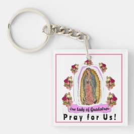 Porte-clés Notre-Dame de Guadalupe