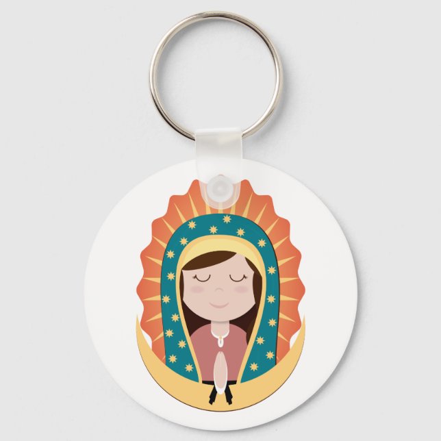 Porte-clés Notre-Dame de Guadalupe Porte - clé (Recto)