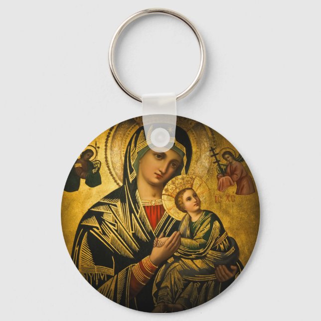 Porte-clés Notre Dame de Perpetual Porte - clé d'aide (Recto)