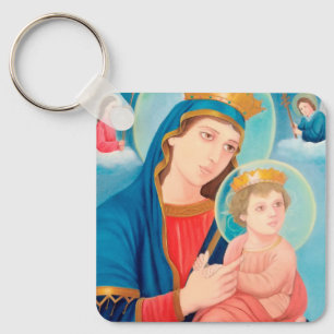 Porte-clés Notre-Dame de Perpétuel aide catholique