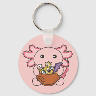 Porte-clés Nouilles nouilles japonaises Halloween Axolotl Ram