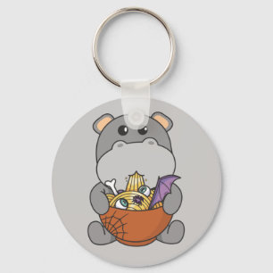 Porte-clés Nouilles nouilles japonaises Halloween Hippo Ramen
