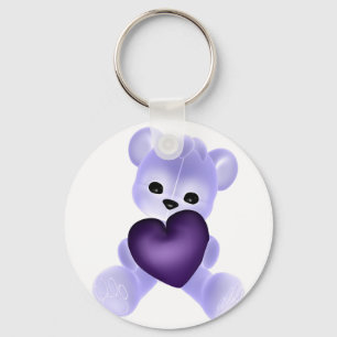 Porte-clés Nounours de pourpre de KRW