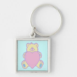 Porte-clés Nounours Teddy Bear Cœur d'Amour