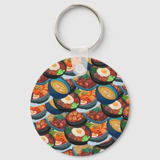 Porte-clés nourriture coréenne