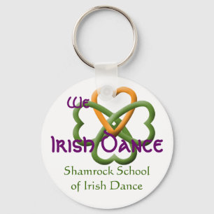 Porte-clés Nous aimons la danse irlandaise