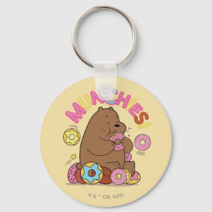 Porte-clés Nous Ours Nus - Grizz Donut Munchies!