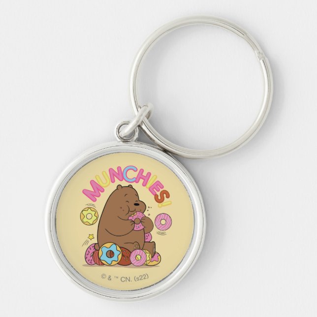 Porte-clés Nous Ours Nus - Grizz Donut Munchies! (Devant)