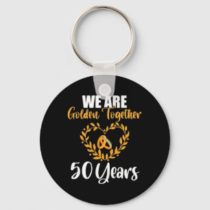 Porte-clés Nous Sommes Golden Ensemble 50 Ans