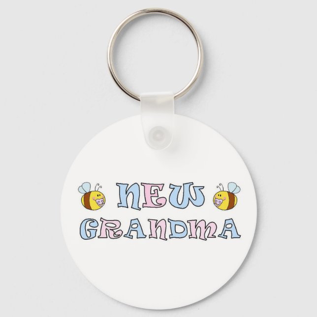 Porte-clés Nouveau grand-mère (Recto)