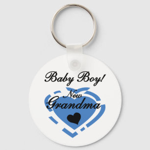 Porte-clés Nouveau Grand-mère Baby Boy Tshirts et cadeaux