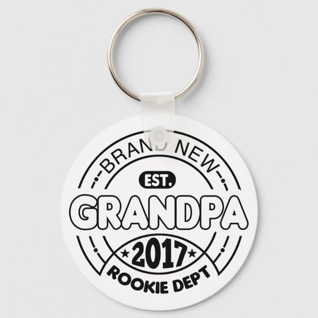 Porte-clés Nouveau grand-père 2017 (Recto)