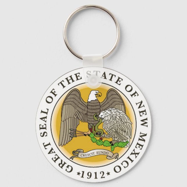 Porte-clés Nouveau-Mexique Grand Sceau (Recto)