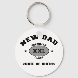 Porte-clés Nouveau papa cadeau personnalisé XXL