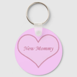 Porte-clés Nouveau porte - clé de maman, rose