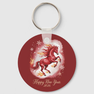 Porte-clés Nouvel An chinois du Cheval 2026
