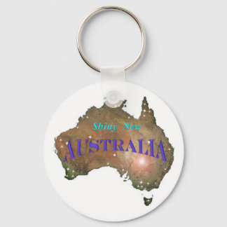 Porte-clés Nouvelle Australie brillante