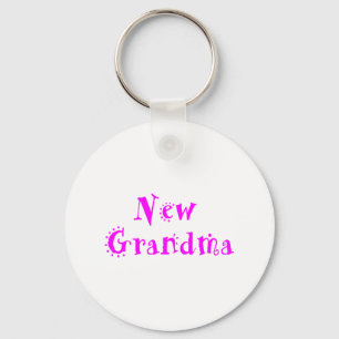 Porte-clés Nouvelle grand-maman