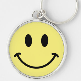 Porte-clés nouvelle touche de tendance smiling ring