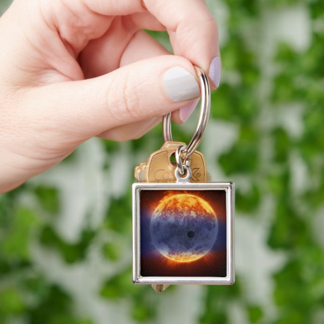 Porte-clés Nuage De Gaz Hydrogène Au Large De L'Exoplanète Gj (main)