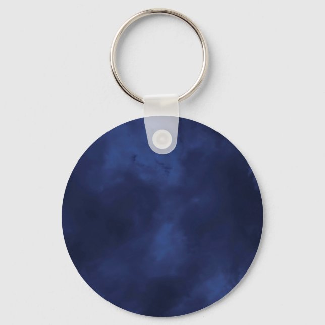 Porte-clés Nuages bleus foncés (Recto)
