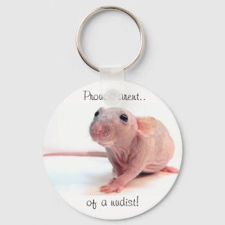 Porte-clés Nudist Rat