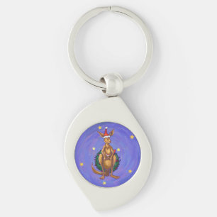 Porte-clés Nuit étoilée de Noël Kangaroo