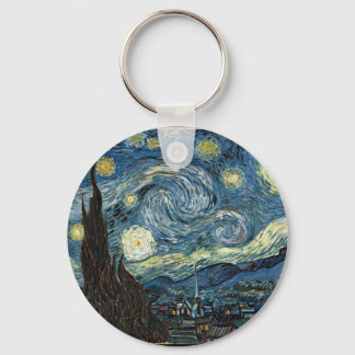 Porte-clés Nuit étoilée par Vincent Van Gogh