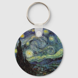 Porte-clés Nuit étoilée - van Gogh