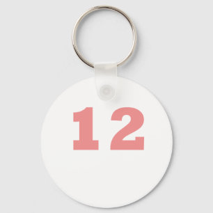 Porte-clés Number 12!