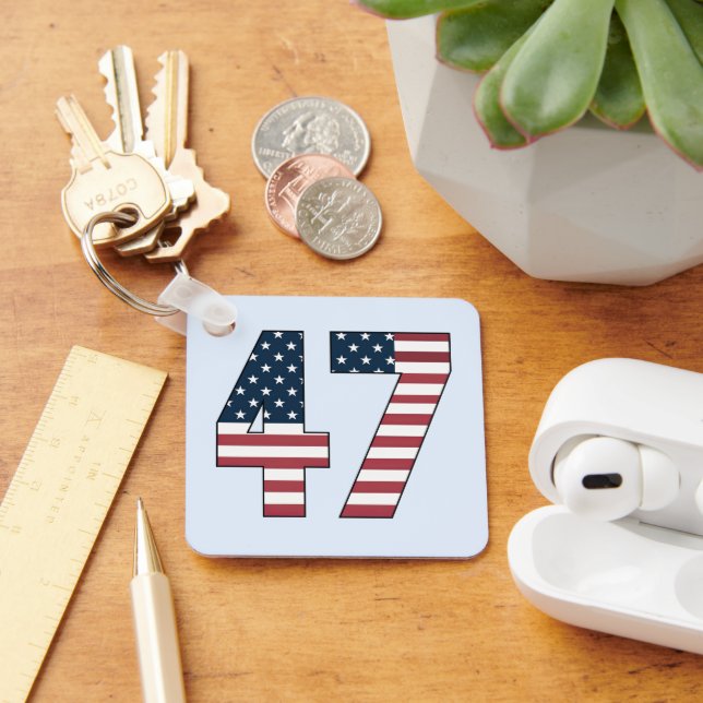 Porte-clés Number 47 Keychain (Bureau)