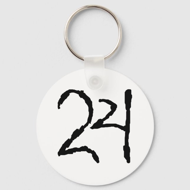 Porte-clés Numéro24 (Recto)
