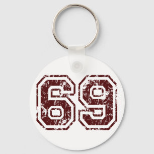 Porte-clés Numéro 69