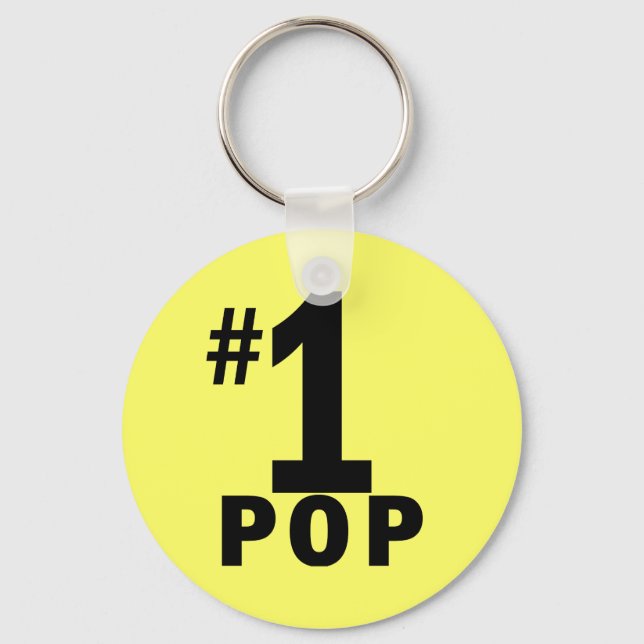 Porte-clés Numéro un produit Pop (Recto)
