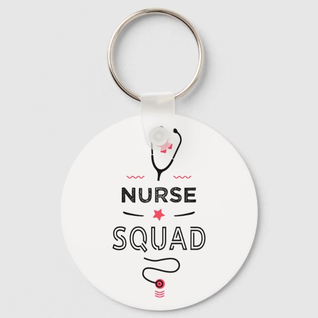Porte-clés Nurse squad (Recto)