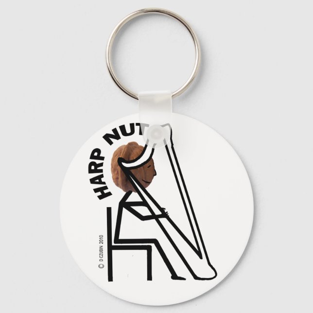 Porte-clés Nut de harpe (Recto)