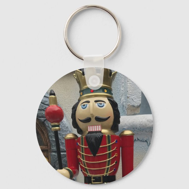 Porte-clés Nutcracker King Garde Noël (Recto)