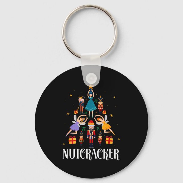 Porte-clés Nutcracker Sugar Fairy Plum Christmas - Nutcracker (Recto)