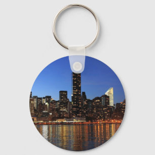 Porte-clés NYC New York City Manhattan Nuit