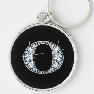 Porte-clés "O" Diamond Bling Keychain