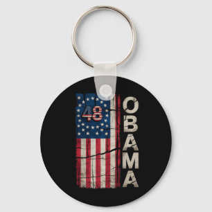 Porte-clés Obama 48ème Président américain Drapeau Obama pour