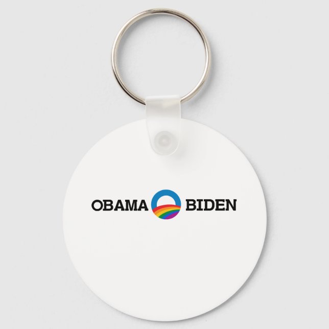 Porte-clés Obama Biden 2012 Pride - (Recto)