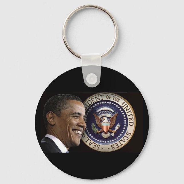 Porte-clés Obama garde l'investiture (Recto)