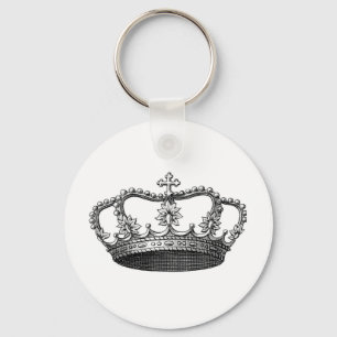 Porte-clés Objet cadeau de la Couronne d'argent que vous pers