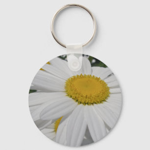 Porte-clés Objets floraux Fleurs sauvages Oxeye Daisy