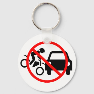 Porte-clés Observez pour des motos