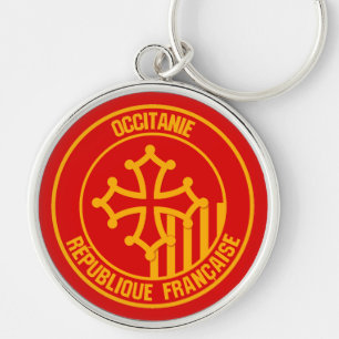 Porte-clés Occitanie Round Emblem
